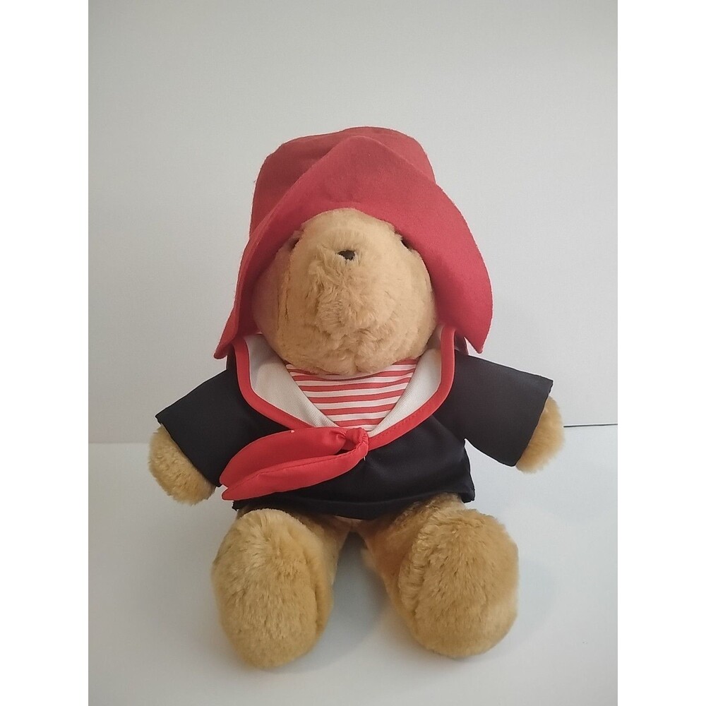 Sears Paddington Bear Sailor Outfit Blue Red Stuffed Animal Plush